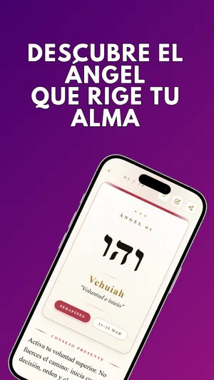 Descubre el ángel que rige tu alma